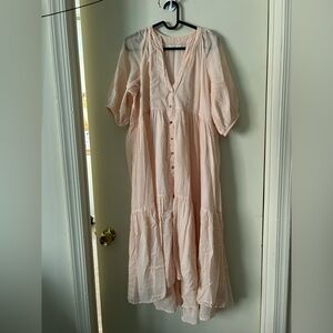 SOLD Spell and the Gypsy Peachy Pink Summer Dress
